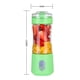 thumbnail image 5 of Licuadora inalámbrica portátil y 6 cuchillas - Taza de jugo recargable por USB (verde), 5 of 6