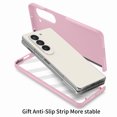 thumbnail image 5 of Case for Samsung Galaxy Z Fold 6 Skin-Friendly Folding Case, Slim Rugged PC Cover with Screen Protective Film, Full Coverage Shockproof Anti-Scratches Case for Samsung Galaxy Z Fold 6,Pink, 5 of 7