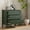 Green, variant on Superjoe 6 Drawer White Dresser for Bedroom, Modern Storage Chest, Silent Slide & Waterproof Lacquered Desktop, Wood Side Organizer Cabinet for Living Room, Study Room