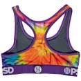 thumbnail image 2 of DC Wonder Woman Symbol Tie Dye Microfiber Blend Sports Bra-Large, 2 of 2