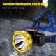 thumbnail image 3 of Kuymtek Linterna LED portátil recargable USB montada en la cabeza para acampar de pesca nocturna, 3 of 8