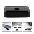 thumbnail image 4 of 4 Pcs Coussinets Anti-Vibration Universels en Caoutchouc pour Climatiseur Unité Extérieure Réduction de Bruit Tapis d'Isolation de Vibration Base de Montage, 4 of 8