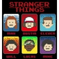 thumbnail image 2 of Netflix Boy's Stranger Things Group Shot 8-Bit Box Up Graphic T-Shirt, 2 of 5