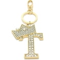 thumbnail image 3 of Sometheme Special Large Rhinestone Studded Alphabet Letter Initial Keychain, 3 of 3