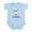 Sky Blue, variant on CafePress - They Call Me The Milkman Vint Infant Bodysuit - Baby Light Bodysuit, Size Newborn - 24 Months