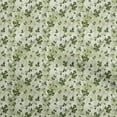 thumbnail image 1 of oneOone Rayon Olive Green Fabric Floral & Greenery Fabric For Sewing Printed Craft Fabric By The Yard 56 Inch Wide-UU, 1 of 8