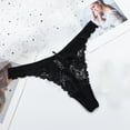 thumbnail image 2 of Rovga Women Underwear Female Lace Panty Black Knickers Thongs 1 Pcs, 2 of 3