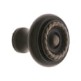 thumbnail image 2 of Emtek 86113 Us10B Rope 1.25 in Cab Knob in Bronze, 2 of 2