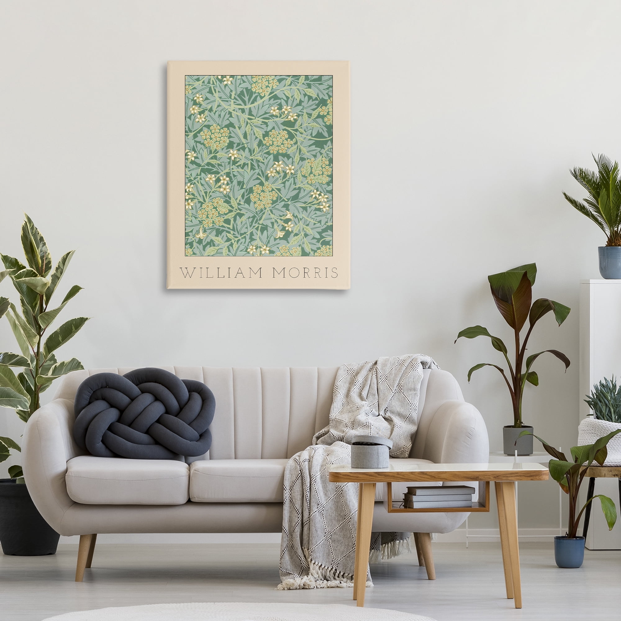 Stupell Industries William Morris Green Tones Canvas Wall Art, design by Lil' Rue