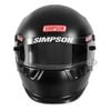 Simpson 9950018 Vudo Helmet SA2025 Small - Matte Black - SA2025