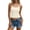 Beige, variant on Lixiuxyad Womens Tank Tops Loose Fit Fashion Square Neck Camisole With Built In Bra Shelf Strappy Tank Top For Casual Wear,Beige