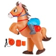 thumbnail image 4 of TISHITA Inflatable Costume Cute Ride on Horse Costume for Performance Parade Holiday, 4 of 8