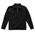 thumbnail image 5 of Fgnfyis Men's Thickened Shirt Fall and Winter Hundred Retro Half Zipper Sweater Jacket Long Sleeved Men's Sweatshirts Black XXXL, 5 of 5