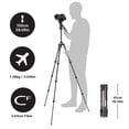 thumbnail image 2 of Trípode Manfrotto Befree Live de fibra de carbono de 4 secciones con cabezal fluido, 2 of 8