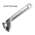 BTOER Hand Tools Wrench Home Adjustable Basic Bolt Hook Key Mechanical