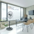 thumbnail image 5 of Proctor Silex 18 Inch 100w 3 in 1 Ocillating Industrial Fan in Black, 5 of 5