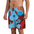 thumbnail image 2 of Blue'S Clues Mens Swim Trunks Quick Dry Board Shorts with Mesh Lining, Hawaii Beach Shorts Swimwear Bathing Suits, 2 of 8