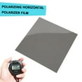 thumbnail image 3 of XINYUAN Polarized Film Sheet Adhesive Polarizer Linear Polarizing Filter M5N6, 3 of 8
