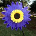 thumbnail image 1 of Molinillos de viento Yoloke con forma de girasol para césped, molinillos de viento grandes para jardín, patio, decoración de fiestas al aire libre (molinillos de viento con forma de girasol), 1 of 6