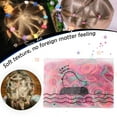 thumbnail image 6 of 50 PCS Girls No Damage Hairband Elastic Hair Ties Tiny Ponytail Holder Rope Mixed Colors Soft Headband Accessories Mini Seamless Toddler Hair Bands, 6 of 7