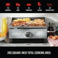thumbnail image 6 of Expert Grill 1-Burner Tabletop Propane Gas Griddle, 6 of 11
