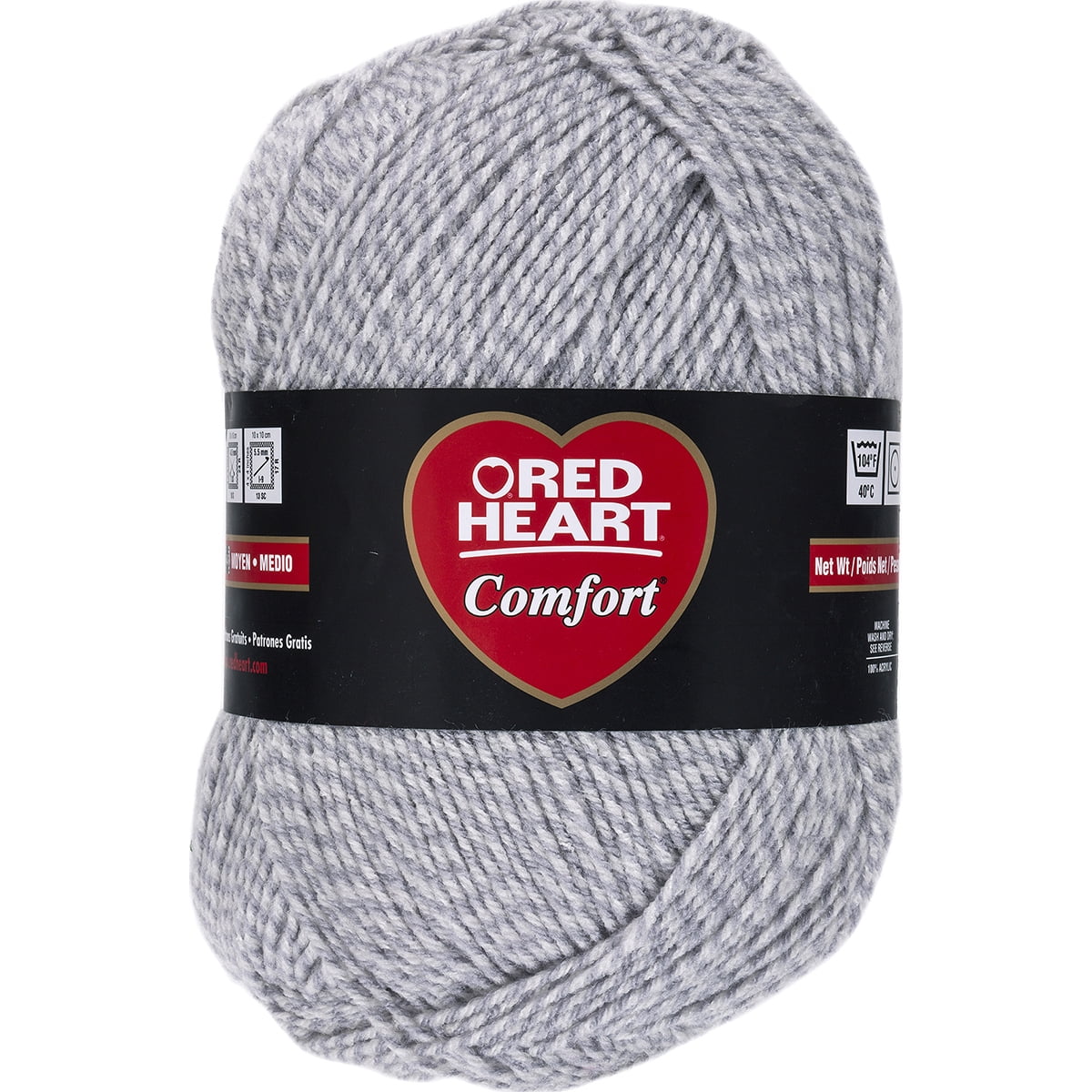 Red Heart Comfort Yarn-Grey