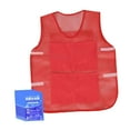 thumbnail image 5 of Colaxi Cooling Vest Portable with 8 Ice Packs for Hot Weather Work Gardening Men Women Red, 5 of 10