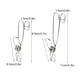 thumbnail image 5 of Wosthever Pasador colgante de acero inoxidable para ropa, pinzas para secar toallas, Clip para ropa, pinzas impermeables para ropa, abrazaderas, Type3 NO3, 5 of 6
