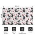 thumbnail image 5 of Boston Terrier Puppy Dog Door Rugs,Washable Non Slip Door Mats Indoor,Decorative Door Mats,Entry Mat Indoor for Entrance,Bedroom,Kitchen,Bathroom,17"x30", 5 of 6