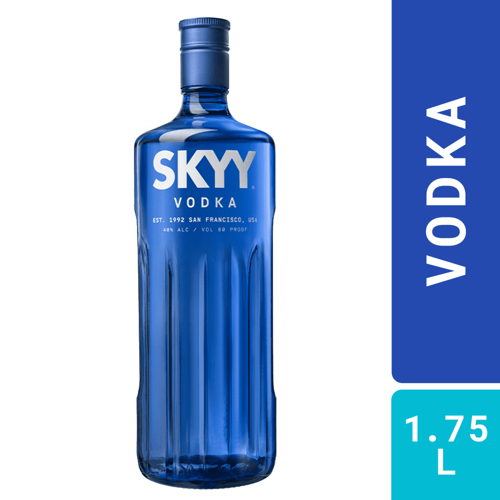 Details about   Blue Skyy Vodka Bottle Cooler Insulated Sky Vodka Fits 750 ml Bottle 