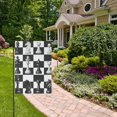 thumbnail image 5 of Grids with Chess Garden Flag Double Sided Outdoor Banners for Courtyard Outdoor Lawn Farmhouse Holiday Decorations, 5 of 5