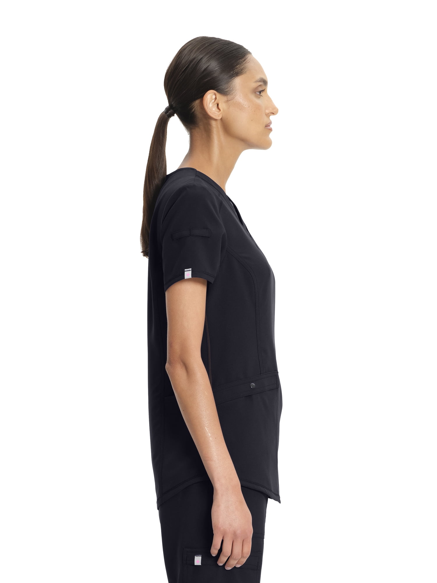 Scrubstar Women's Ethical Fabric Stretch V-Neck Top, Sizes XS-3XL