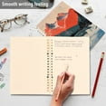 thumbnail image 4 of FORMRS 1-Subject Spiral Notebook 8" x 5" College Ruled 60 Refillable Sheet A5 Hard Cover, Mountains at Dawn, 4 of 7