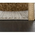 thumbnail image 3 of Hauteloom Casablanca Collection Living Room Bedroom Area Rug - Cozy Moroccan Farmhouse Carpet - Brown, Beige - 6'7" x 9', 3 of 12