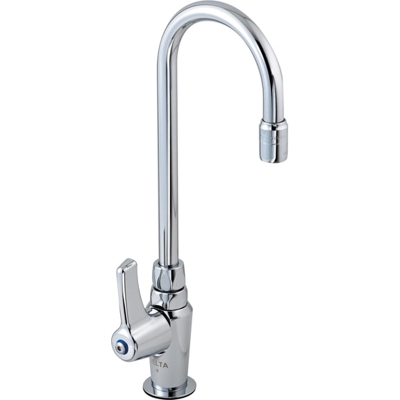 Delta Faucet 27C643 27T Single Handle Deck-Mount Pantry Faucet Polished Chrome