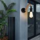 thumbnail image 3 of Vintage hemp rope industrial wall light e27 220v for loft hallway bedroom, 3 of 3