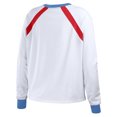 thumbnail image 3 of Women's WEAR by Erin Andrews White St. Louis Cardinals Raglan Long Sleeve T-Shirt, 3 of 5