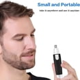 thumbnail image 3 of Nose Hair Trimmer for Men and Women，Professional Painless Clean Nasal， Ear & Facial Hair Electric Trimmer，Battary-Operated Eyebrow Clipper，Dual Edge Blades for Easy Cleansing Black, 3 of 5