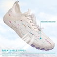 thumbnail image 3 of Barefoot Water Shoes, Breathable Wide Toe Non-Slip Lightweight Footwear, Unisex Sneakers for Men & Women, Zero Drop Comfortable Walking Running Yoga and All Water Sports(white), 3 of 6