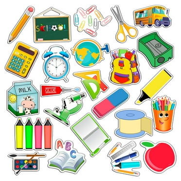 Back to School Classroom Magnets, Back to School Refrigerator Magnets First Day of School Magnet Fridge Magnetic Stickers for Fridge Whiteboard Mailbox Decor