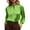 Green, variant on Wensltd Women Trendy Shirts Summer Spring Casual Long Sleeve Blouses Loose Fit Soft Daily Satin Blouse for Women