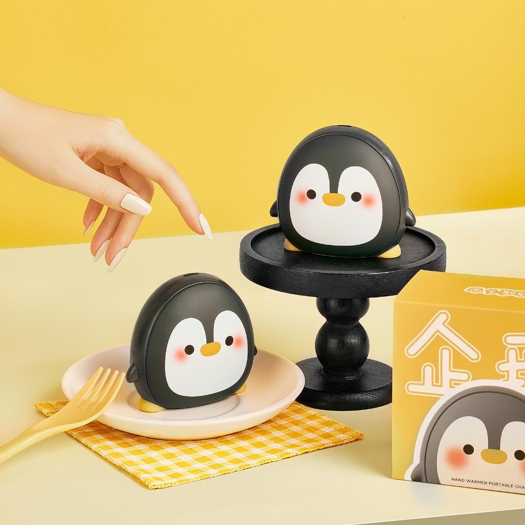Giaone Safe Hand Warmer Compact Cartoon Design 3 Temperature Rechargeable Type