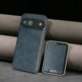thumbnail image 6 of Allytechgroup for Google Pixel 9A Case 2025 with Credit Card Holder [Compatible with Magsafe Wireless Charging] Slim PU Leather Magnetic Wallet Back Case Soft TPU Bumper Shell Shockproof Cover, Blue, 6 of 15