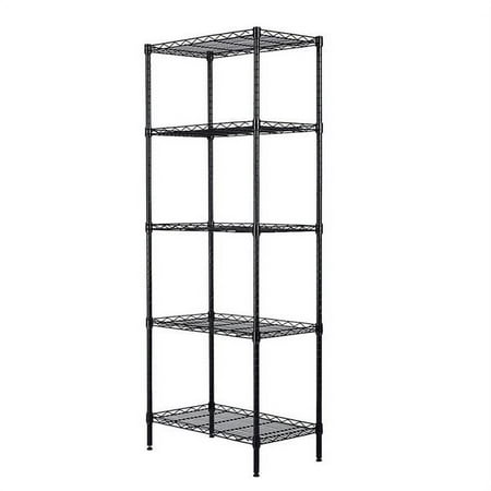 

CHUANK Black Changeable Assembly Floor Standing Carbon Steel Storage Rack