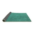 thumbnail image 2 of Ahgly Company Indoor Rectangle Oriental Turquoise Blue Industrial Area Rugs, 2' x 4', 2 of 4