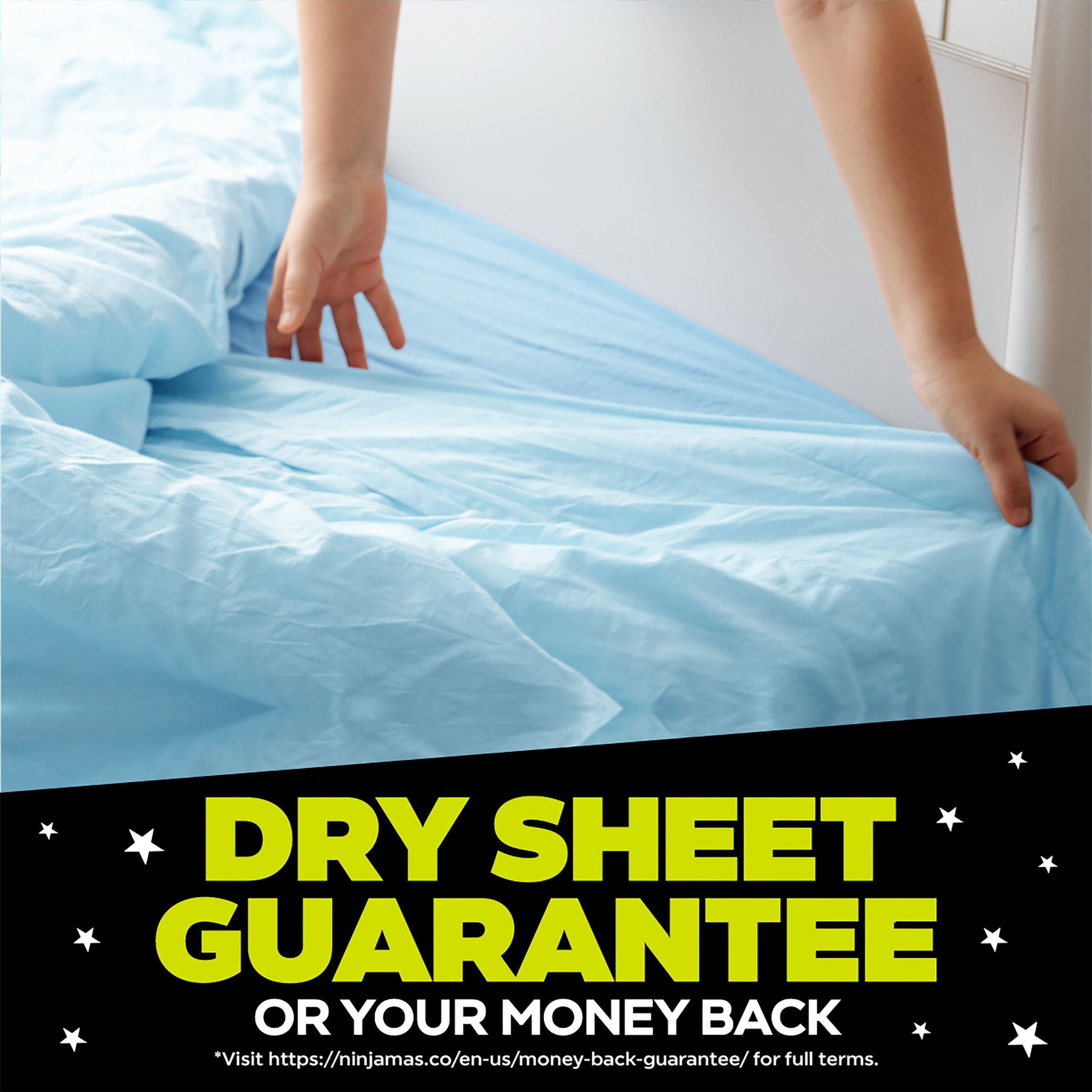 Ninjamas Boys Bedwetting Nighttime Underwear, Size L (64-95+ lbs), 34 Count