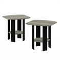 thumbnail image 5 of Furinno Simple Design End/Side Table, French Oak Grey, Set of 2, 5 of 5