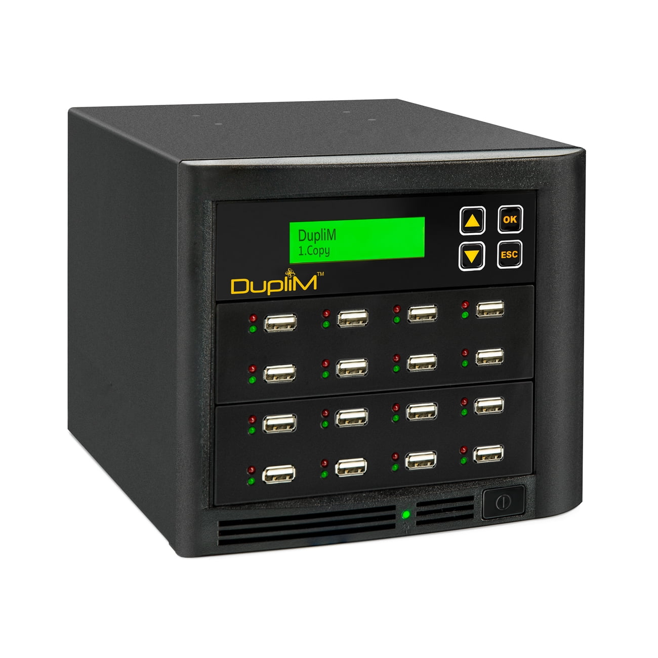 DupliM 115 USB Flash Drive Duplicator and External 2.5in. USB Hard