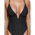 thumbnail image 2 of Top-kevin Women Swimsuit One Piece Bathing Suit Deep V Neck Crisscross Back Adjustable Strap, 2 of 8
