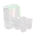 thumbnail image 3 of yuksok Clear Ice Tea Maker, Beverage Pitcher, Iced Tea Pitcher with 4 Cups, Large Water Green, 3 of 9